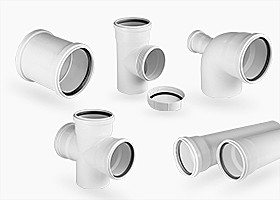 Канализация внутренняя БЕСШУМНАЯ (Белая)