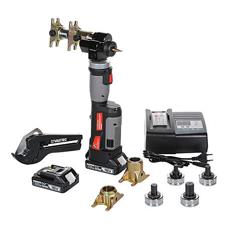 VT.1240PZ Комплект аккумуляторного инструмента VALTEC, для монтажа аксиальных фитингов 16-32мм