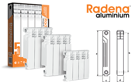 Алюминиевые радиаторы RADENA