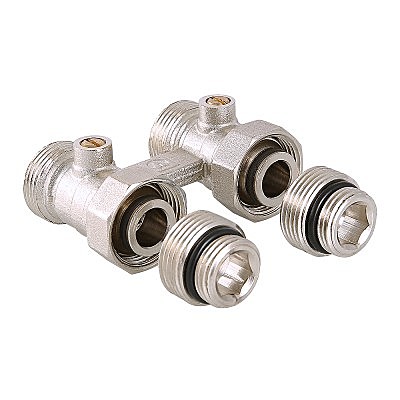 VT.345K.N.E04 Узел для нижнего подкл. рад. (комплект)